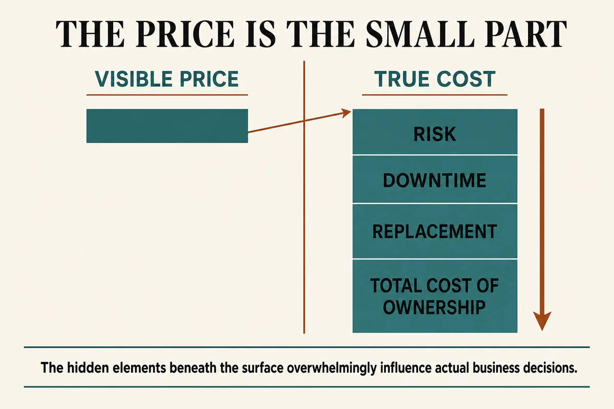 Visual summary for A Price Objection Is Rarely Just About Price.